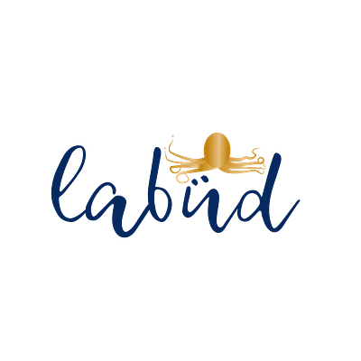 Logo "Labüd" 3d branding graphic design logo motion graphics