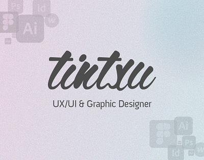 tintxu brand branding design freelance graphic design identidad identity logo personal tintxu typography ui ux vector visual