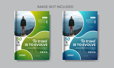 TRAVELING BOOK COVER abstract bg vect book cover book layout business byzed ahmed cover cover design design designer graphic design template traveling design vector