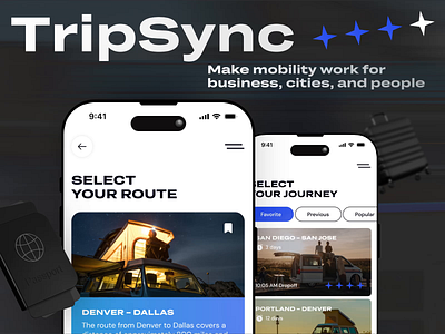 Mobility Transportation Mobile App (Business Corporate Journeys) app app ui bolt bus business business mobility corporate trip dark mode dark theme maas mobile app mobility ride rideshare taxi transport transportation trip uber