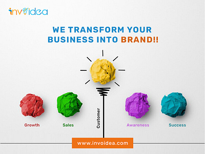 Transform your business into brand - InvoIdea branding