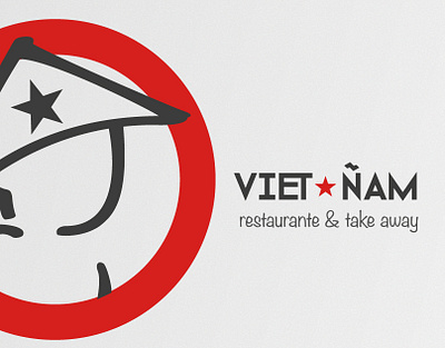 VietÑam branding design graphic design logo restaurant typography ui ux vietnam