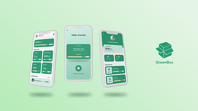 GreenBox - Waste Management App ui