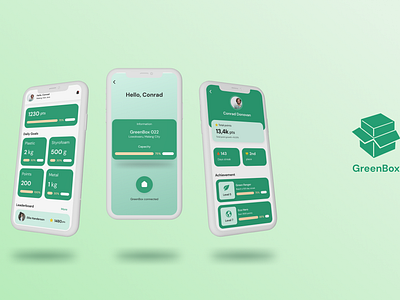 GreenBox - Waste Management App ui