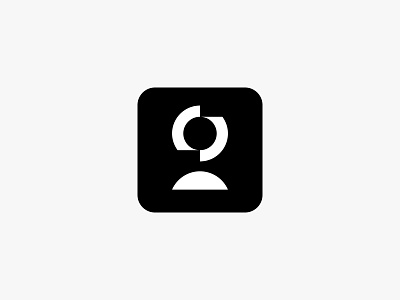 Portrait app icon icon logo people portrait simple