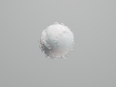 3D Bubble Material 3d 3d art 3d graphic 3d material 3d render c4d daily render dailyrender digital design redshift render visual design