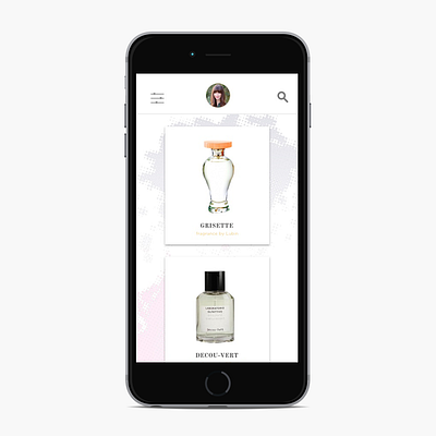 Olfactory App branding design graphic design product ui