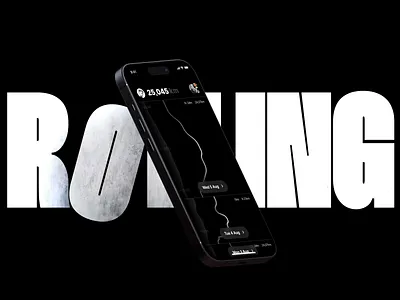 Rolling 3d branding ui