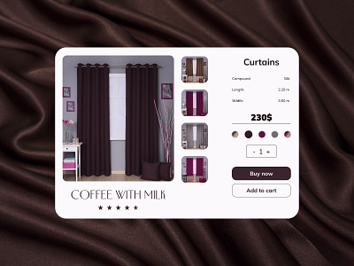 Card Product ux|ui designer баннер веб дизайнер
