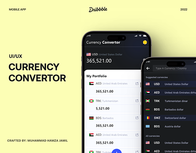 Currency Convertor | Mobile App UI blockchain branding design graphic design illustration logo mobile ui ux vector