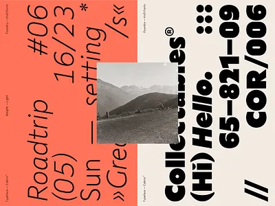 Cabrio — Type Family design font fonts hvd sans sanserif typedesign typeface typefamily typo typography