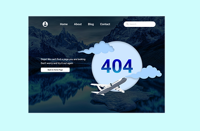 #Dailyui challenge 008 404 Page Design dailyui ui uidailychallenge