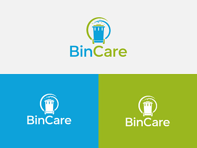 BinCare Logo Design Promoting Cleanliness & Maintenance bincarelogo brand identity brandidentity cleanlinessbrand housekeepinglogo hygienelogo logo logo design maintenanceservices professionallogo