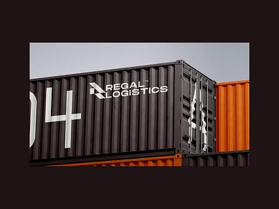 Regal Logistics branding logo typography visual id