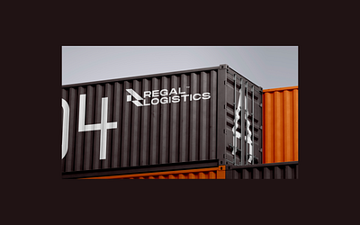 Regal Logistics branding logo typography visual id