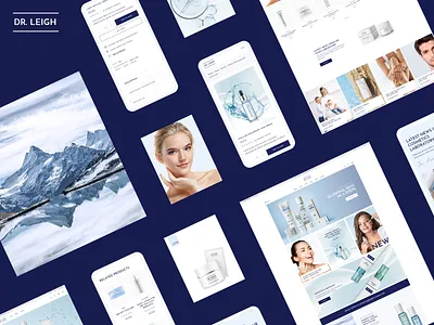 Dr. Leigh - Medical Cosmetics Shop Theme business clean cosmetic cosmetic store dermatology ecommerce medical product responsive shop skin care ui ux website wordpress