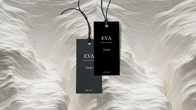 EVA brand tags brand design brand identity branding branding inspo clothing brand design graphic design logo tags