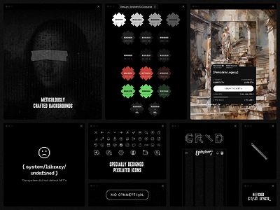 Babylon 7: Overview app art branding colors crypto design graphic graphic design icon illustration interface logo nft page pixel ui ux web web interface web3