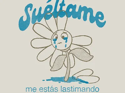 Let me go character design graphic design illustration lettering letters procreate typography