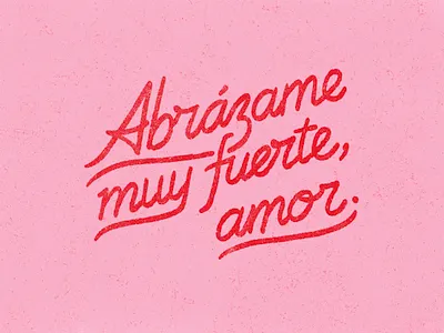 Hug me design graphic design illustration juan gabriel lettering letters love mental health music procreate selflove typography