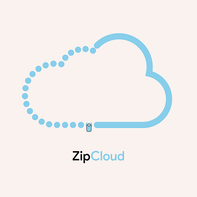 Logo Design - ZipCloud branding graphic design logo
