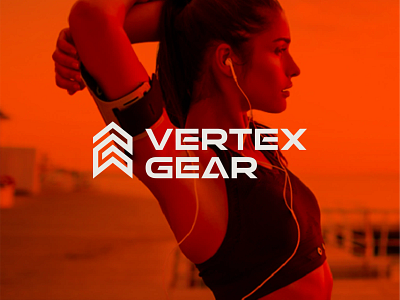 Vertex Gear Logo Design active activewear animation branding graphic design hiking lifestyle logo logodesign minimal monogram motion graphics mountain olivia85design outdoor swimming treking vector vertex vg