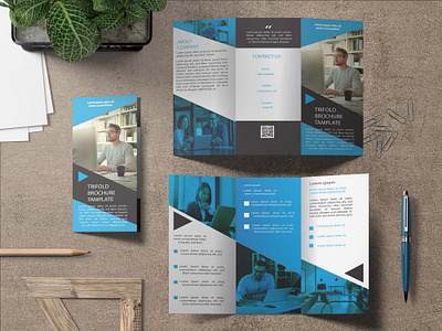 Trifold Brochure Design 3d animation branding graphic design logo motion graphics ui