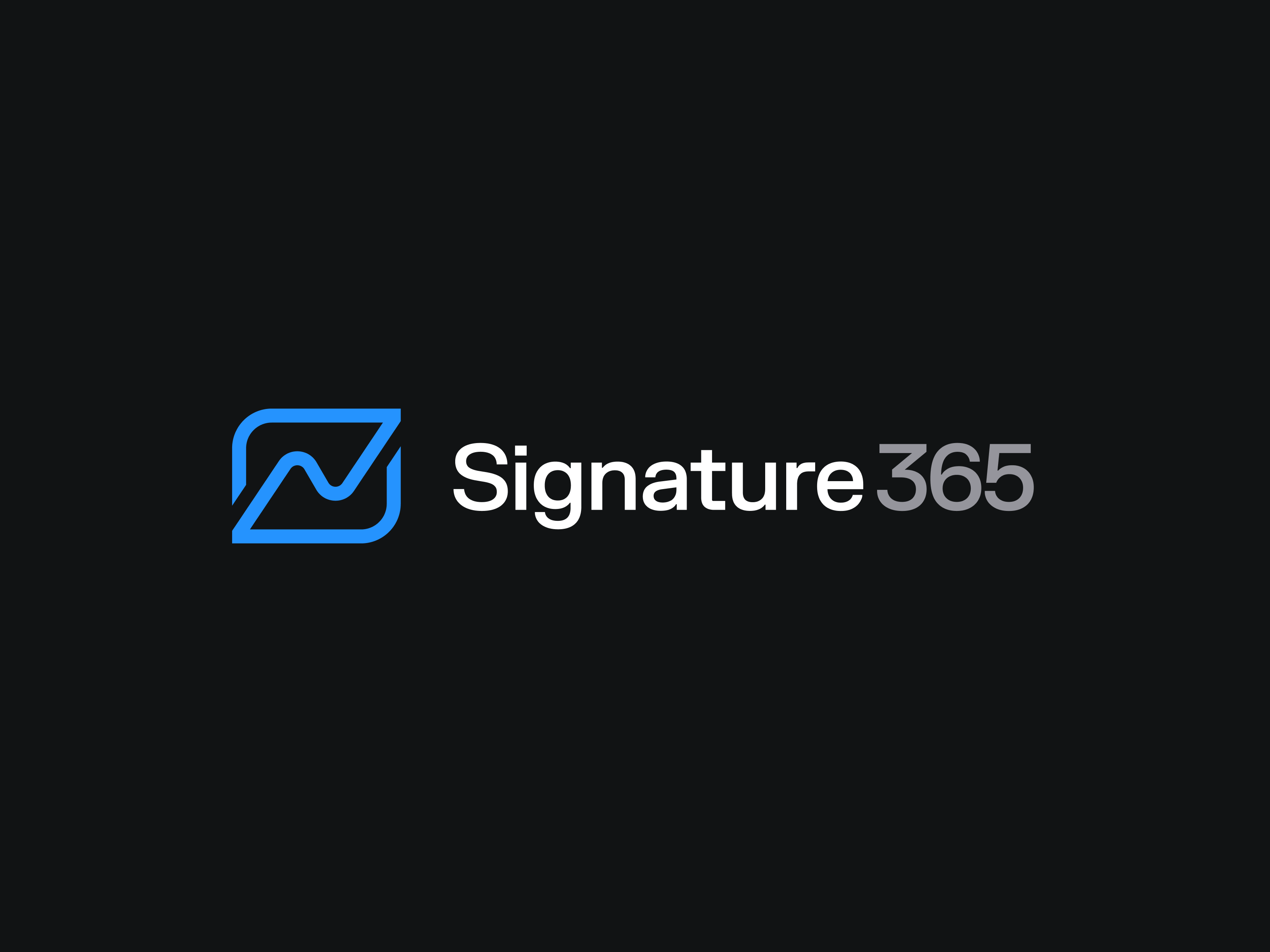 Signature 365 - Logo 365 brand brand identity branding exploration figma logo minimal office product signature tool