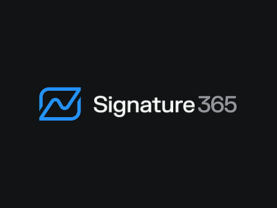 Signature 365 - Logo 365 brand brand identity branding exploration figma logo minimal office product signature tool
