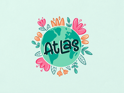 Atlas App animation app design branding digital art graphic design illustration logo ui vector