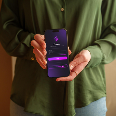 Crypto Wallet app branding bussines crypto design figma framer ui ux webflow