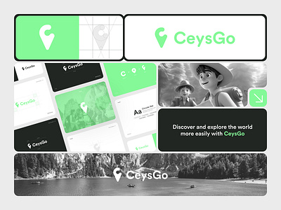 CeysGo - Visual Identity agency app brand guidelines brand identity brand mark branding design guidelines ideas identity inspirations logo logo concept logo guidelines logo ideas logo inspirations travel visual visual identity website