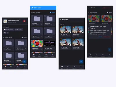 Ci Workspaces app design iconography logo ui ux