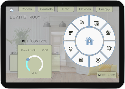 Smart Home Control App figma smarthome ui uidesign