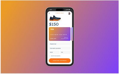 Daily UI Challenge #002 – Credit Card Checkout ui