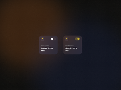 Daily UI - Switcher Smart Home element app card clean dailyui design home modern off on prototype smart smarthome switch switcher toggle ui uiux ux web