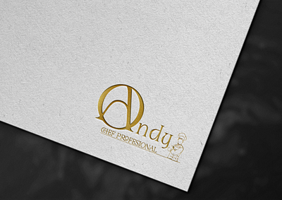 ReBranding Chef Andy Ocampo mockups logo branding graphic design logo