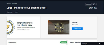 freelancer.com contest win logo logodesign