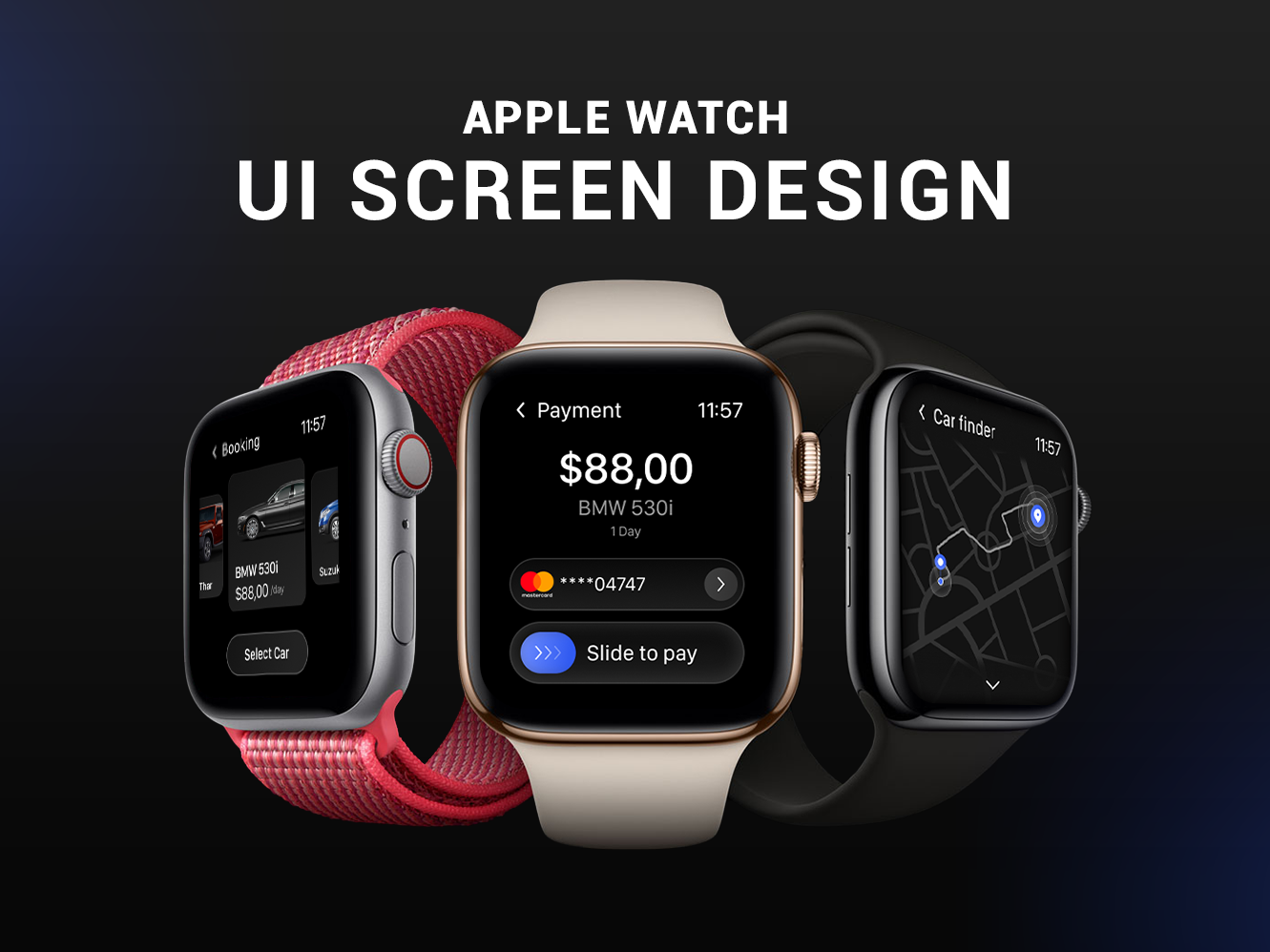 Apple Watch Ui Screen by Ahasan Ahamed on Dribbble