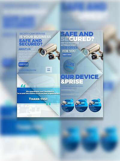 I created social media posters for a security camera company. 2d 3d 3d art adobe adobe illustrator animation branding design graphic design illustration logo motion graphics ui