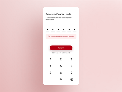 Code error screen dailyui error code uidesign