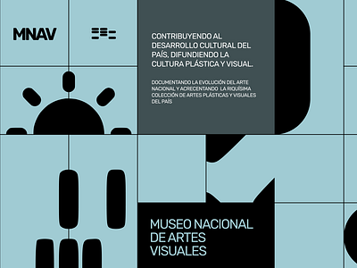 MNAV Landing branding design landing page mnav museo nacional de artes visuales product design uruguay web design