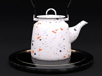 Funny Teapots | Teapot_001 360 3d after effects animation art cinema 4d design funny loop motion design nft teapot