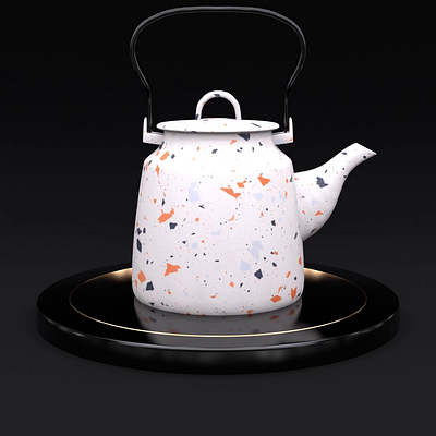 Funny Teapots | Teapot_001 360 3d after effects animation art cinema 4d design funny loop motion design nft teapot