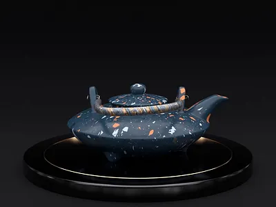 Funny Teapots | Teapot_002 360 3d after effects animation art cinema 4d design funny loop motion design nft teapot