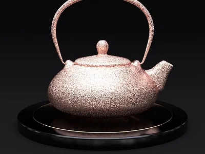 Funny Teapots | Teapot_004 360 3d after effects animation art cinema 4d design funny gold loop motion design nft teapot