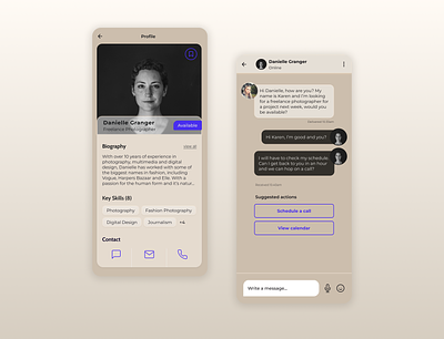 Daily UI Challenge Day 6: User Profile android app dailyui design elegant ios mobile product design ui uichallenge user profile