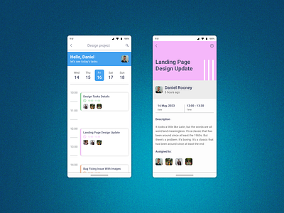 #️⃣0️⃣4️⃣2️⃣ To-Do List or Manager - Trello figma phone prototype ui ux uxuidesigner