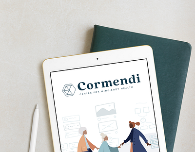 Cormendi Health Brand Identity brand identity branding graphic design logo logo design