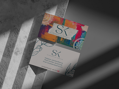 Strokes of Kanvas Business Cards canva